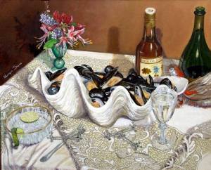 This work of art is the exclusive property of plastician MONIQUE SERRES All rights reserved.